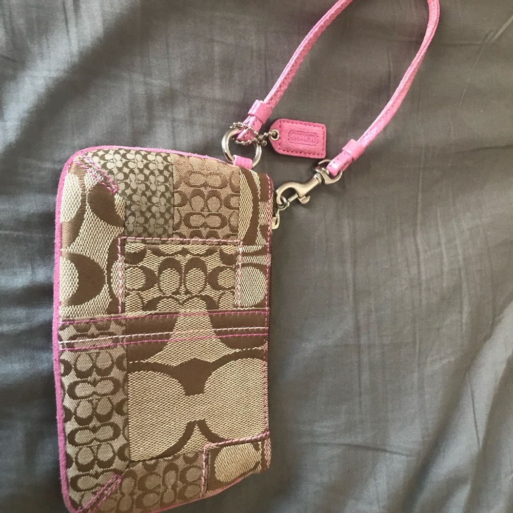 Coach wristlet
